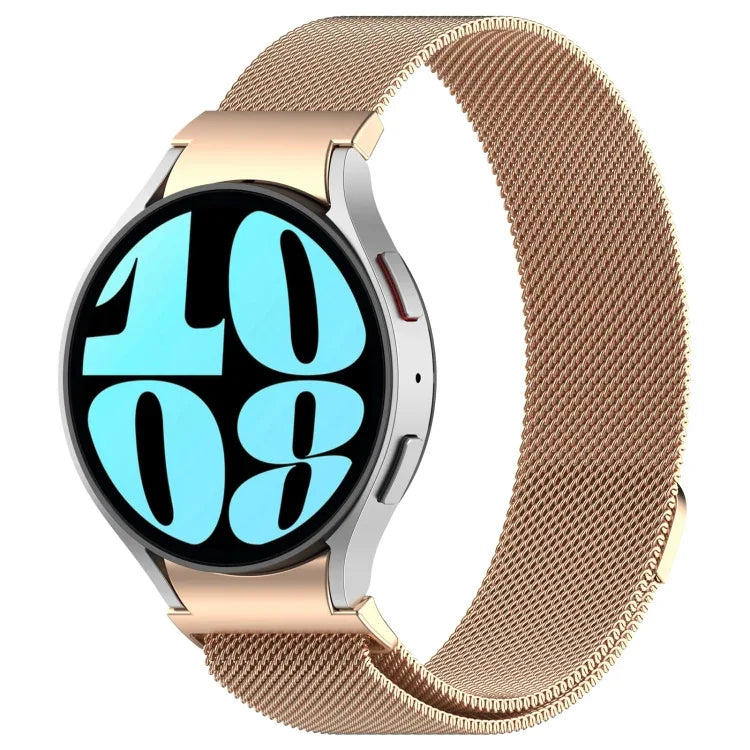 Milan Magnetic Quick Release Stainless Steel Watch Band, For Samsung Galaxy Watch FE 40mm, For Samsung Galaxy Watch  7 40 / 44mm