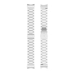 Three Bead Stainless Steel Metal Watch Strap, For Samsung Galaxy Watch Ultra 47mm / Ultra 2025, For Samsung Galaxy Watch FE 40mm, For Samsung Galaxy Watch 7 40 / 44mm