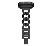 Quick-Release Metal Chain Watch Band, For Apple Watch SE 2023 44mm, For Apple Watch SE 2023 40mm, For Apple Watch Ultra 2 49mm, For Apple Watch Series 9 45mm, For Apple Watch Series 9 41mm, For Apple Watch Ultra 49mm, For Apple Watch Series 8 41mm     ...