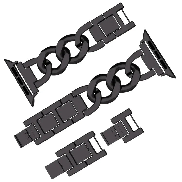 Quick-Release Metal Chain Watch Band, For Apple Watch Series 3 38mm, For Apple Watch Series 3 42mm