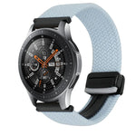 22mm Magnetic Buckle Braided Watch Band, For Samsung Galaxy Gear S3 Classic, For Samsung Galaxy Watch 46mm