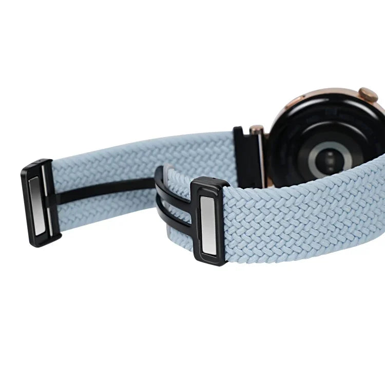 22mm Magnetic Buckle Braided Watch Band, For Samsung Galaxy Gear S3 Classic, For Samsung Galaxy Watch 46mm