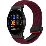 20mm Magnetic Buckle Braided Watch Strap, For Samsung Galaxy Watch FE 40mm, For Samsung Galaxy Watch 6 Classic