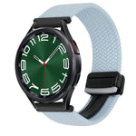 20mm Magnetic Buckle Braided Watch Strap, For Samsung Galaxy Watch FE 40mm, For Samsung Galaxy Watch 6 Classic