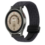 20mm Magnetic Buckle Braided Watch Strap, For Samsung Galaxy Watch 5 Pro, For Samsung Gear Sport