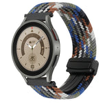 20mm Magnetic Buckle Braided Watch Strap, For Samsung Galaxy Watch 5 Pro, For Samsung Gear Sport