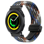 20mm Magnetic Buckle Braided Watch Strap, For Samsung Galaxy Watch 5 Pro, For Samsung Gear Sport