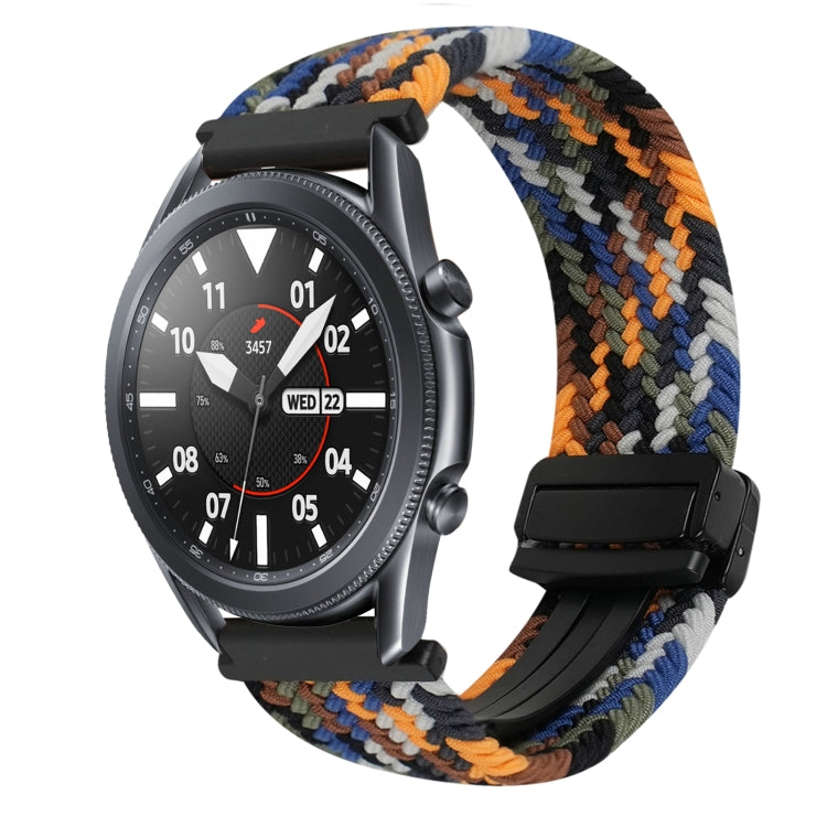 20mm Magnetic Buckle Braided Watch Strap, For Samsung Galaxy Watch Active 2, For Samsung Galaxy Watch 3 41mm