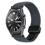 20mm Magnetic Buckle Braided Watch Strap, For Samsung Galaxy Watch Active 2, For Samsung Galaxy Watch 3 41mm