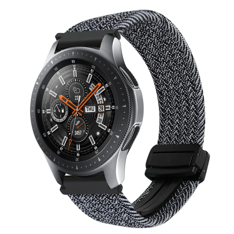 20mm Magnetic Buckle Braided Watch Strap, For Samsung Galaxy Watch Active, For Samsung Galaxy Watch 42mm