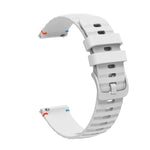 Wavy Dotted Stitched 20mm Silicone Watch Band, For Samsung Galaxy Watch 5 40 / 44mm, For Samsung Galaxy Watch 5 Pro 45mm, For Samsung Galaxy Watch 4 40 / 44mm, For Samsung Galaxy Watch 4 Classic 42 / 46mm
