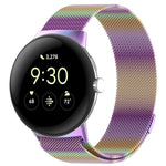 Milanese Metal Magnetic Watch Band, For  Google Pixel Watch 4 / Watch 3 45mm, For Google Pixel Watch 4 / 3 / 2 / 1 41mm