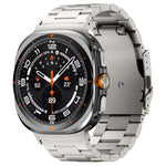 For Samsung Galaxy Watch Ultra 47mm Three Beads Titanium Alloy Metal Watch Band