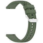 Stripe Texture Silicone 20mm Watch Band, For Samsung Galaxy Watch5 Golf Edition, For Samsung Galaxy Watch 5  44mm, For Samsung Galaxy Watch 5 Pro  45mm, For Samsung Galaxy Watch 5  40mm