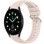 Stripe Texture Silicone 20mm Watch Band, For Samsung Galaxy Watch5 Golf Edition, For Samsung Galaxy Watch 5  44mm, For Samsung Galaxy Watch 5 Pro  45mm, For Samsung Galaxy Watch 5  40mm