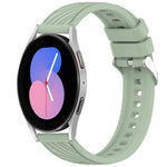 Stripe Texture Silicone 20mm Watch Band, For Samsung Galaxy Watch5 Golf Edition, For Samsung Galaxy Watch 5  44mm, For Samsung Galaxy Watch 5 Pro  45mm, For Samsung Galaxy Watch 5  40mm