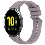 Stripe Texture Silicone 20mm Watch Band, For Samsung Galaxy Watch Active2 44mm, For Samsung Galaxy Watch Active2 40mm