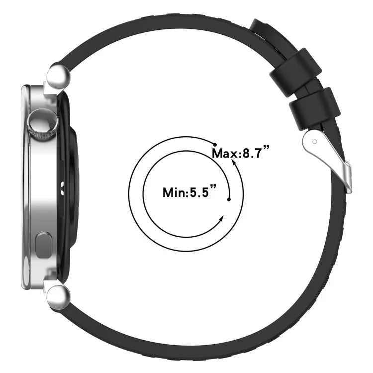 Stripe Texture Silicone 20mm Watch Band, For Samsung Galaxy Watch Active2 44mm, For Samsung Galaxy Watch Active2 40mm