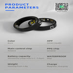 R20 SIZE 10 Smart Ring, Support Heart Rate / Blood Oxygen / Sleep Monitoring / Multiple Sports Modes
