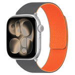 Litchi Texture Magnetic Silicone Watch Band, For Apple Watch 46mm / 49mm / 45mm / 44mm, For Apple Watch 42mm / 41mm / 40mm / 38mm