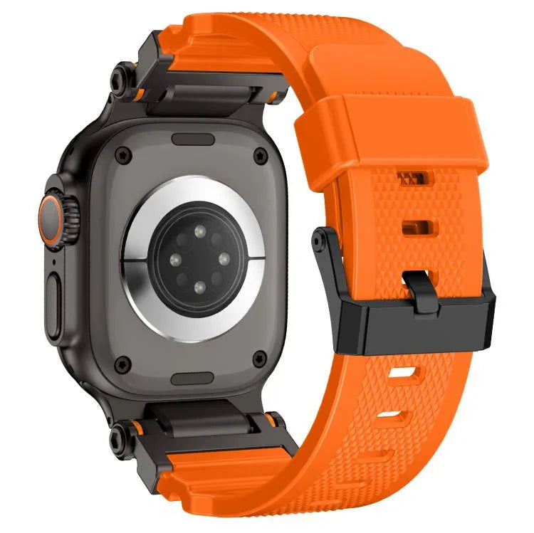 Kalebol Outdoor Explorer Metal Connector TPU Watch Band, For Apple Watch 46mm / 49mm / 45mm / 44mm