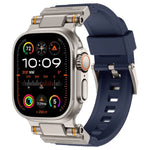 Kalebol Outdoor Explorer Metal Connector TPU Watch Band, For Apple Watch 46mm / 49mm / 45mm / 44mm