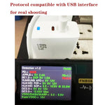 PD41 GaN PD 45W + USB Charger with USB-C to USB-C / 8 Pin Data Cable for iPhone, UK Plug, UK Plug