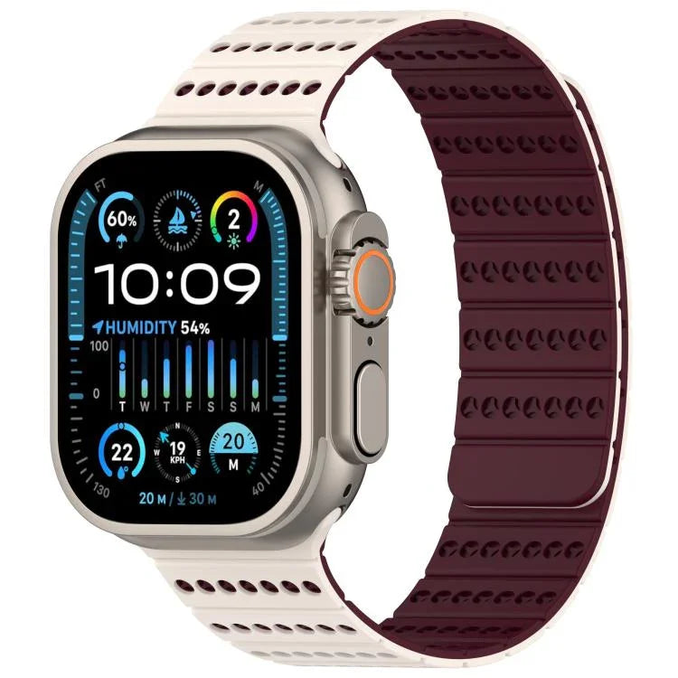 Honeycomb Magnetic Watch Band, For Apple Watch 42mm / 41mm / 40mm / 38mm, For Apple Watch 46mm / 49mm / 45mm / 44mm