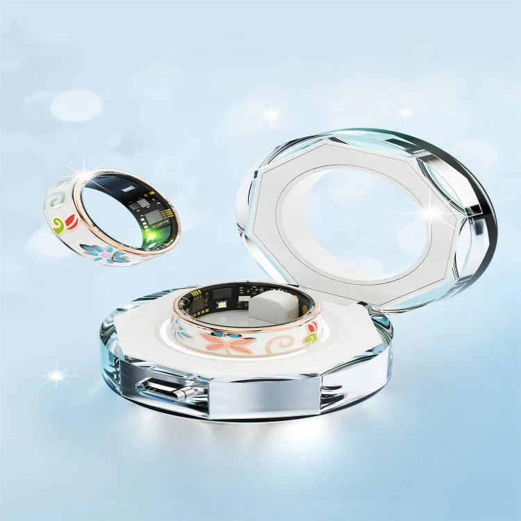 R18 SIZE 10 Smart Ring, Support Heart Rate / Blood Oxygen / Sleep / Care For Faimilies