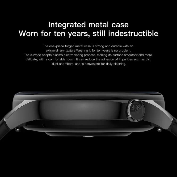 Sense 6 1.43 AMOLED Screen IP68 Waterproof Bluetooth Call Smartwatch Supports Health Monitoring