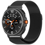 Milan Magnetic Stainless Steel Watch Band, For Samsung Galaxy Watch8 / Watch8 Classic