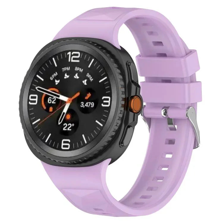 Ice Crystal Texture Silicone Watch Band, For Samsung Galaxy Watch8 / Watch8 Classic