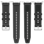 Hybrid Nylon Braid Silicone Watch Band, For Samsung Galaxy Watch8 / Watch8 Classic