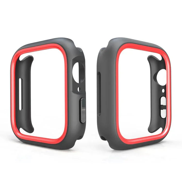 Two-Color Half Wrap PC Protective Case, For Apple Watch 44mm / 45mm, For Apple Watch Ultra 49mm