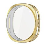 ENKAY Hat-Prince Full Coverage Electroplated Soft TPU Case with Screen Protection, For Samsung Galaxy Watch8 44mm, For Samsung Galaxy Watch8 40mm