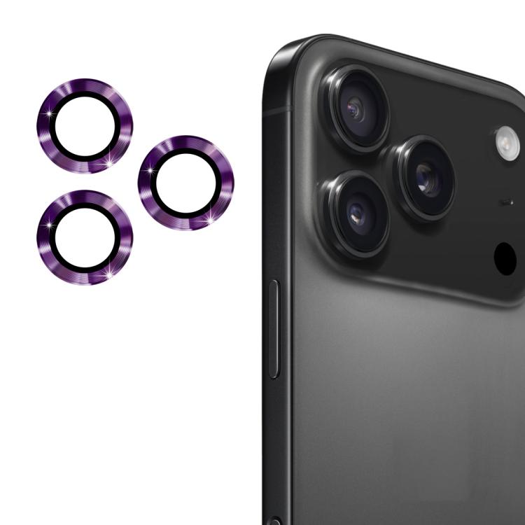 ENKAY 9H Rear Lens Aluminium Alloy Tempered Glass Film, For iPhone 17 Pro / 17 Pro Max, For iPhone 17, For iPhone Air