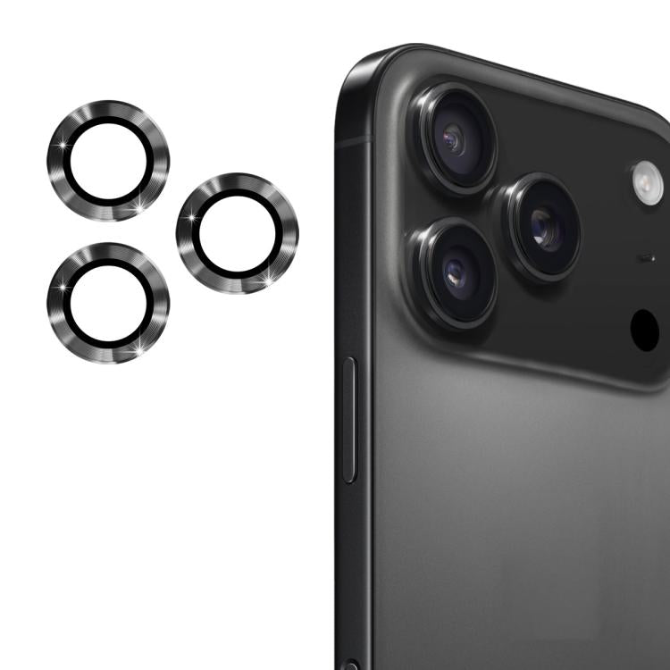 ENKAY 9H Rear Lens Aluminium Alloy Tempered Glass Film, For iPhone 17 Pro / 17 Pro Max, For iPhone 17, For iPhone Air