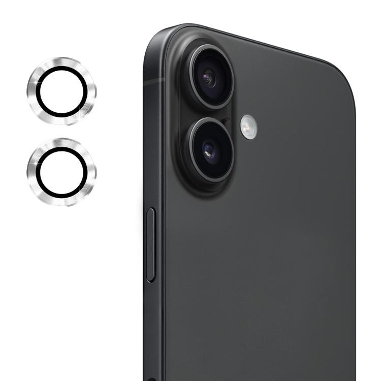 ENKAY 9H Rear Lens Aluminium Alloy Tempered Glass Film, For iPhone 17 Pro / 17 Pro Max, For iPhone 17, For iPhone Air
