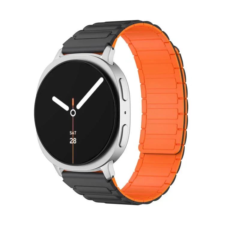 I-shaped Magnetic Silicone Watch Band, For Samsung Galaxy Watch8 / Watch8 Classic