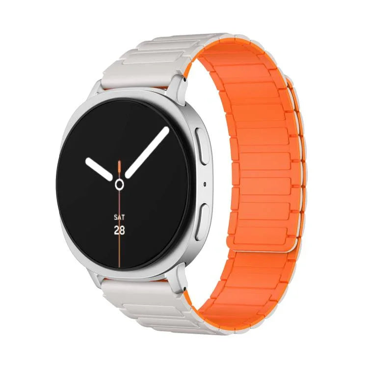 I-shaped Magnetic Silicone Watch Band, For Samsung Galaxy Watch8 / Watch8 Classic