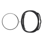 ENKAY Hat-Prince  2 in 1 Solid Color PC Watch Cover with Full Coverage PMMA Soft Film, For Samsung Galaxy Watch8 Classic 46mm