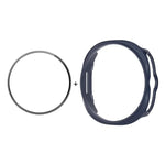 ENKAY Hat-Prince  2 in 1 Solid Color PC Watch Cover with Full Coverage PMMA Soft Film, For Samsung Galaxy Watch8 Classic 46mm