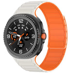 Tri-beads Magnetic Silicone Watch Band, For Samsung Galaxy Watch8 / Watch8 Classic
