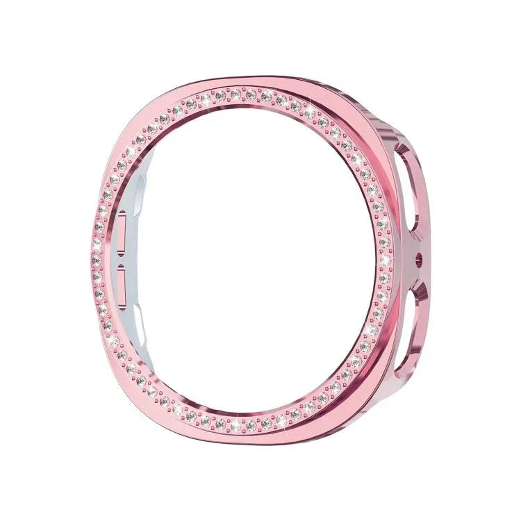 ENKAY Hat-Prince Diamond PC Watch Cover with Full Coverage PMMA Soft Film, For Samsung Galaxy Watch8 44mm, For Samsung Galaxy Watch8 40mm