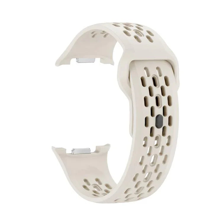 Speed Bezel and Black Reverse Buckle Silicone Watch Band, For Samsung Galaxy Watch8 44mm, For Samsung Galaxy Watch8 40mm
