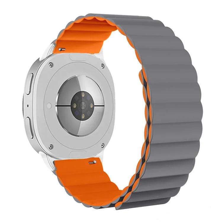 Magnetic Silicone Watch Band, For Samsung Galaxy Watch8 / Watch8 Classic