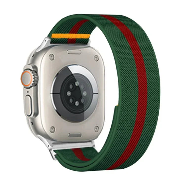 Adjustable Single Loop Elastic Nylon Watch Band, For Apple Watch 46mm / 49mm / 45mm / 44mm, For Apple Watch 42mm / 41mm / 40mm / 38mm