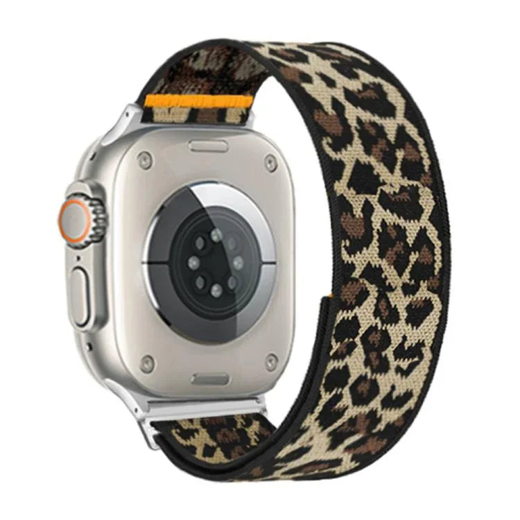 Adjustable Single Loop Elastic Nylon Watch Band, For Apple Watch 46mm / 49mm / 45mm / 44mm, For Apple Watch 42mm / 41mm / 40mm / 38mm