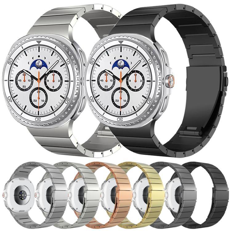 Integrated One Bead Stainless Steel Watch Band, For Samsung Galaxy Watch8 / Watch8 Classic