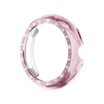 Single Row Diamond Hollow PC Watch Protective Cover, For Google Pixel Watch4 45mm, For Google Pixel Watch4 41mm